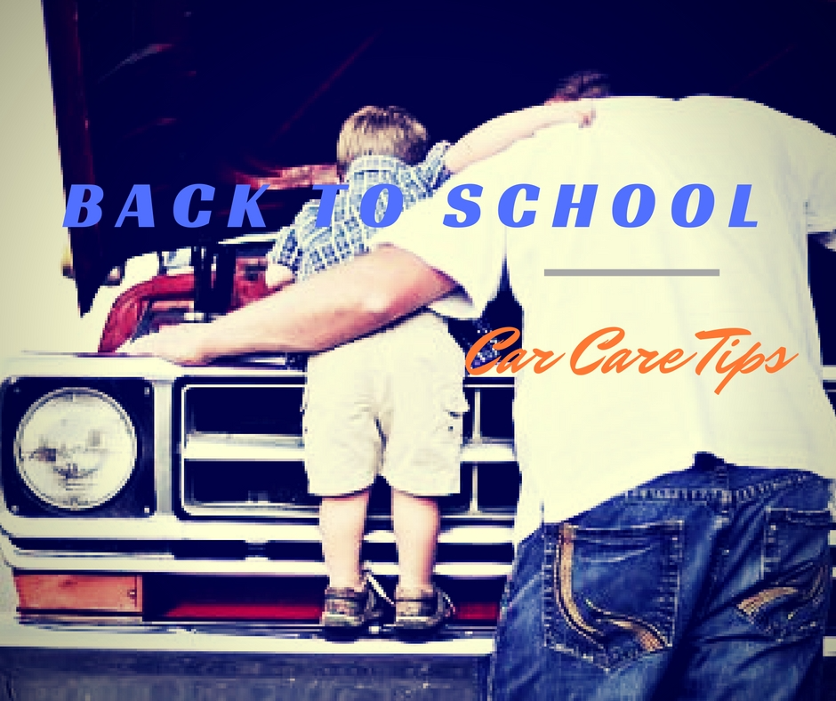 Back to school car care tips