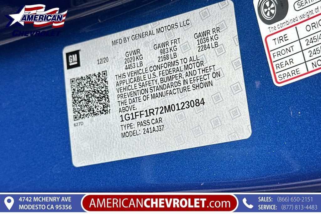 2021 Chevrolet Camaro LT1