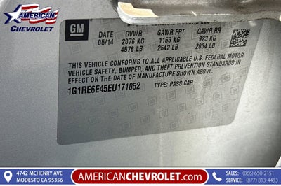 2014 Chevrolet Volt 5DR HB