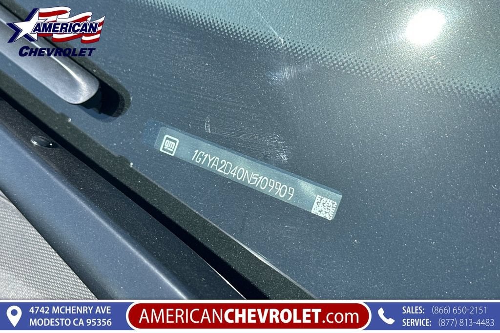 2022 Chevrolet Corvette Stingray 1LT