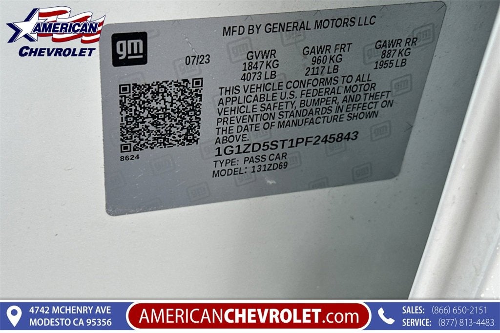 2023 Chevrolet Malibu LT