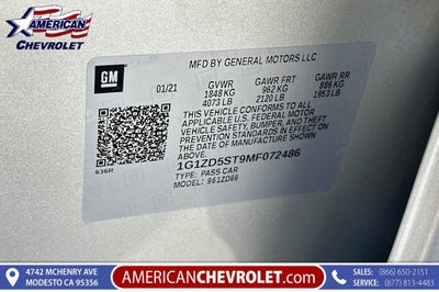 2021 Chevrolet Malibu LT