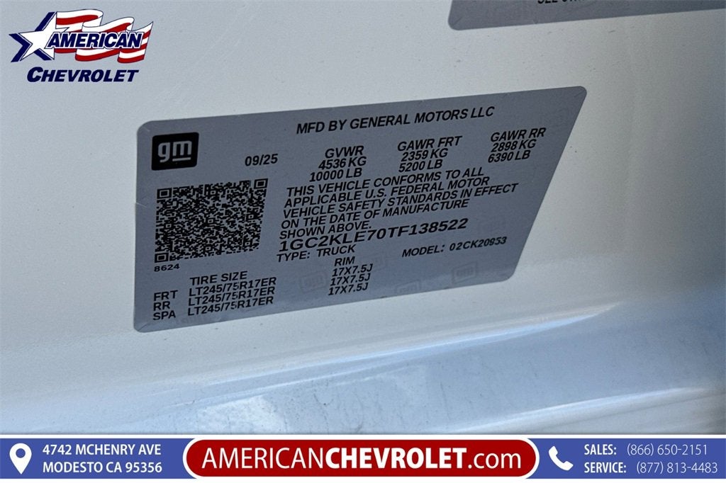 2026 Chevrolet Silverado 2500 HD WT