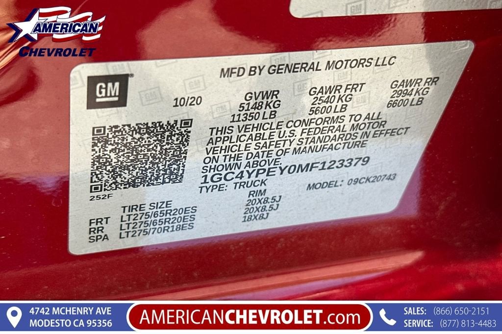 2021 Chevrolet Silverado 2500 HD LTZ