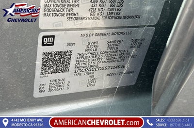 2025 Chevrolet Silverado 1500 LT