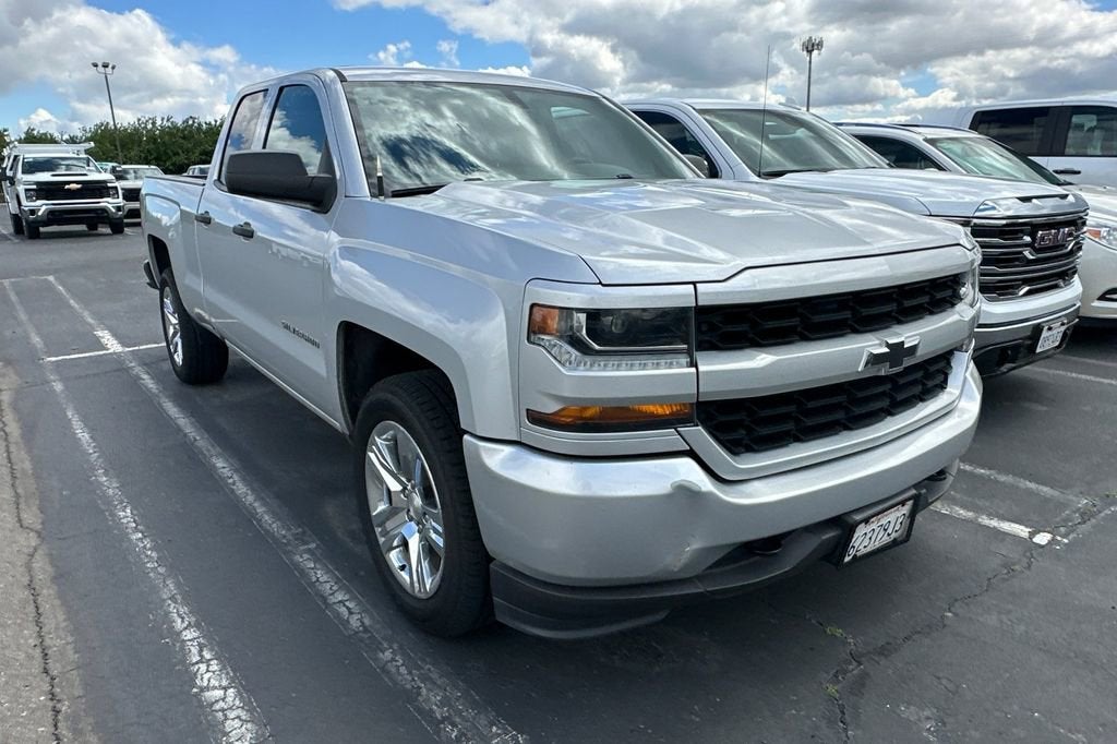 Used 2018 Chevrolet Silverado 1500 Custom with VIN 1GCRCPEH8JZ287784 for sale in San Leandro, CA