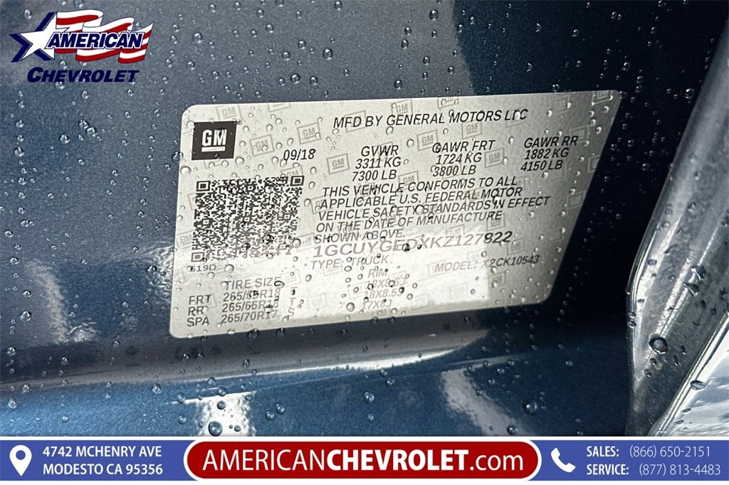 2019 Chevrolet Silverado 1500 LTZ