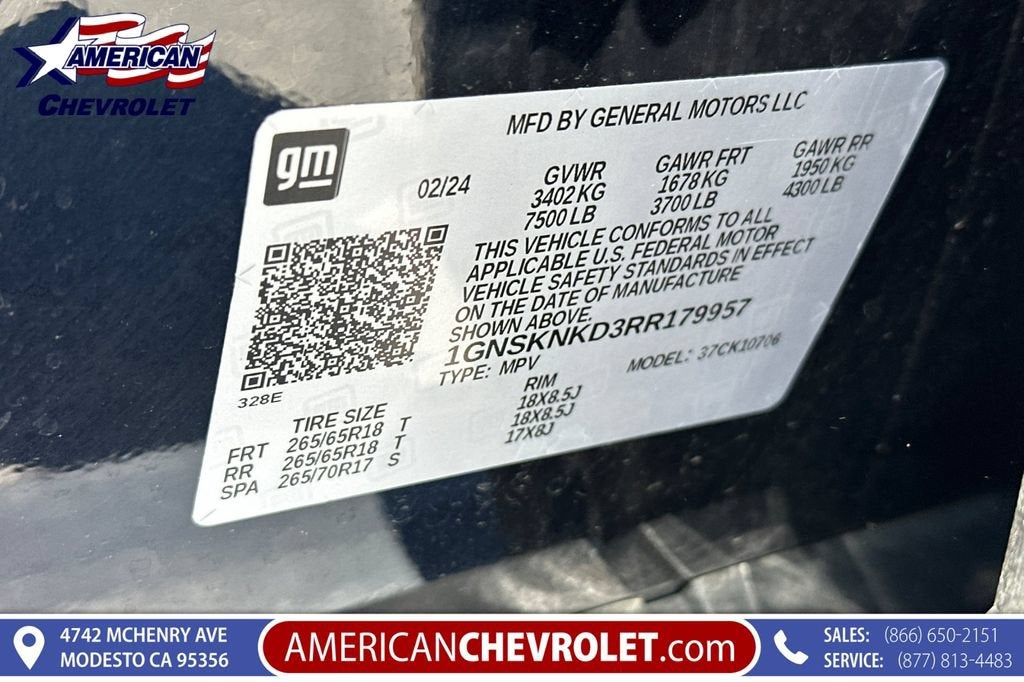 2024 Chevrolet Tahoe LT