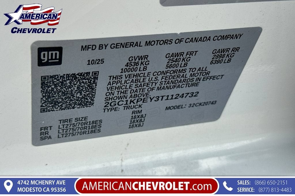 2026 Chevrolet Silverado 2500 HD LTZ