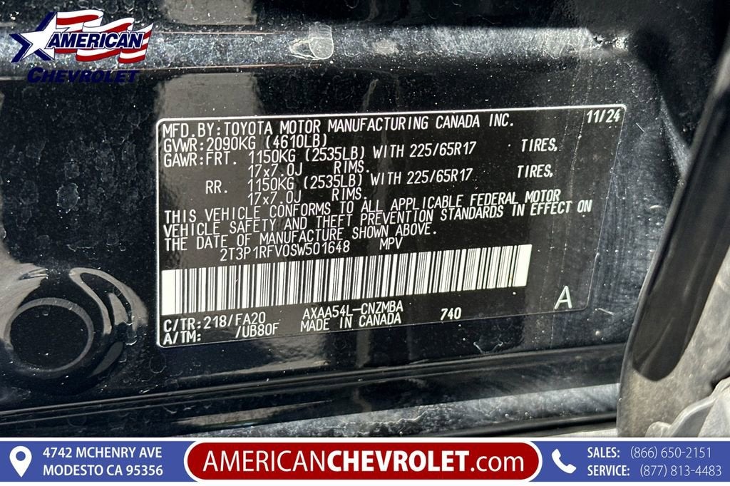 2025 Toyota RAV4 XLE