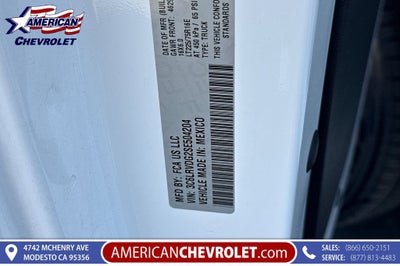 2025 RAM ProMaster Cargo Van Tradesman