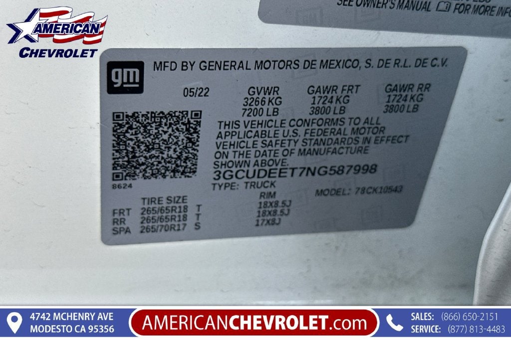 2022 Chevrolet Silverado 1500 RST