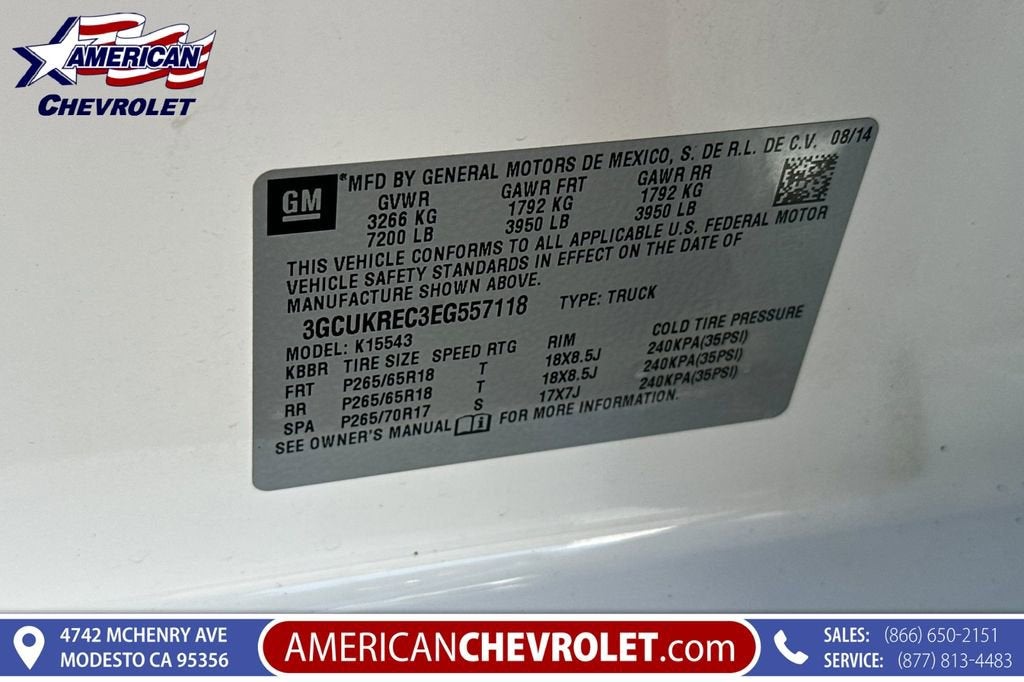 2014 Chevrolet Silverado 1500 LT