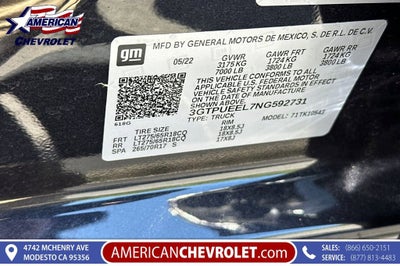 2022 GMC Sierra 1500 AT4