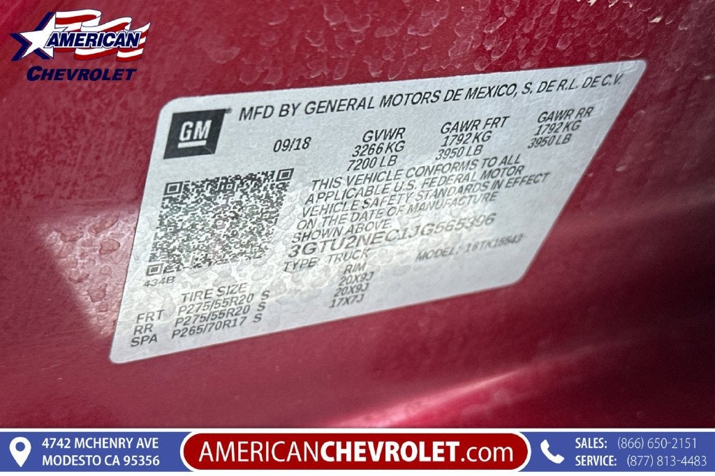 2018 GMC Sierra 1500 SLT