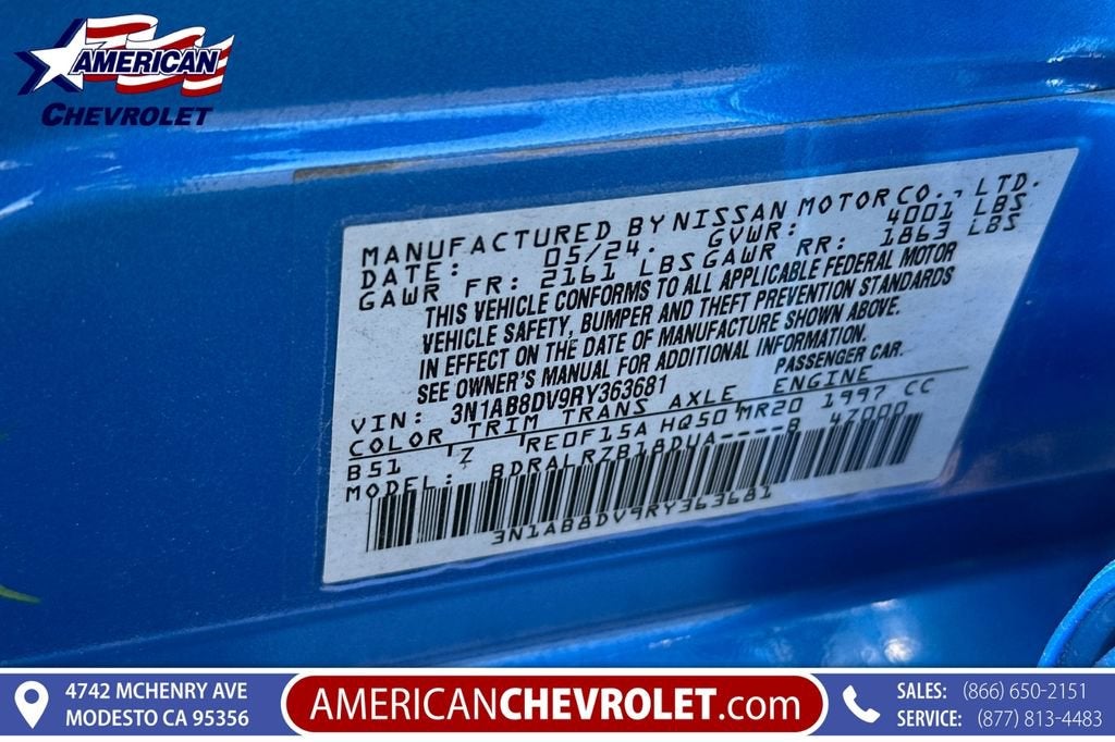 2024 Nissan Sentra SR