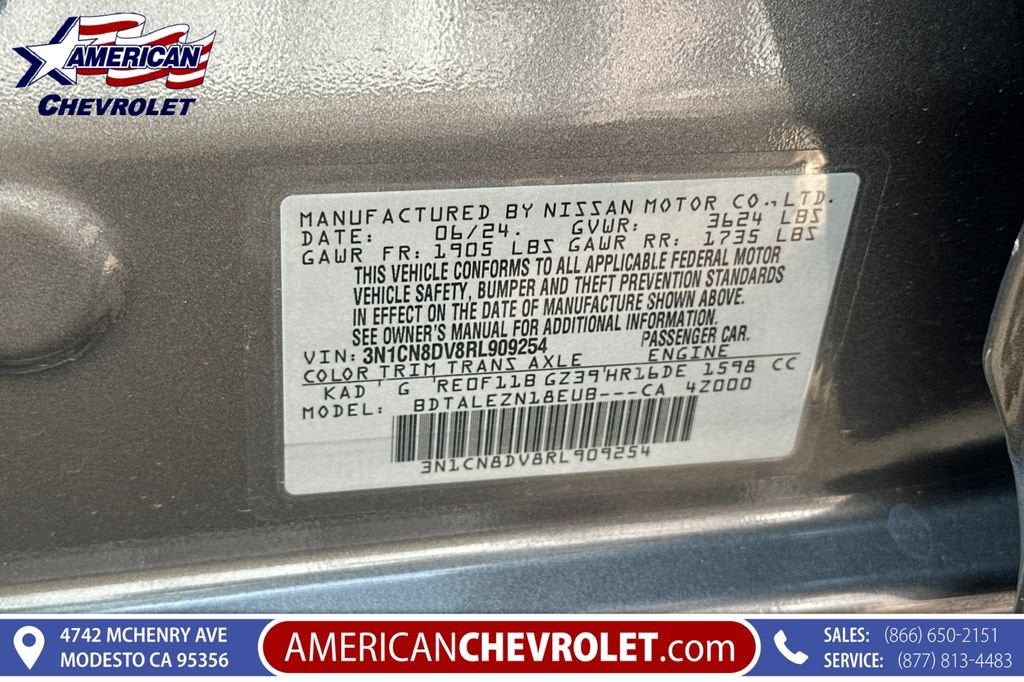 2024 Nissan Versa S