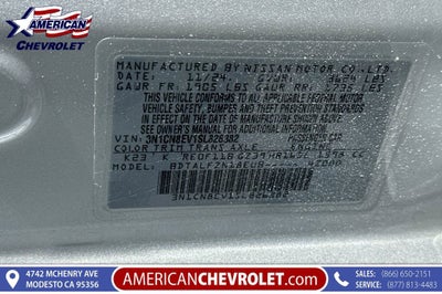 2025 Nissan Versa SV