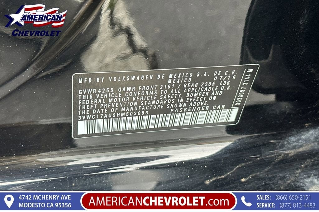 2017 Volkswagen Golf SportWagen S