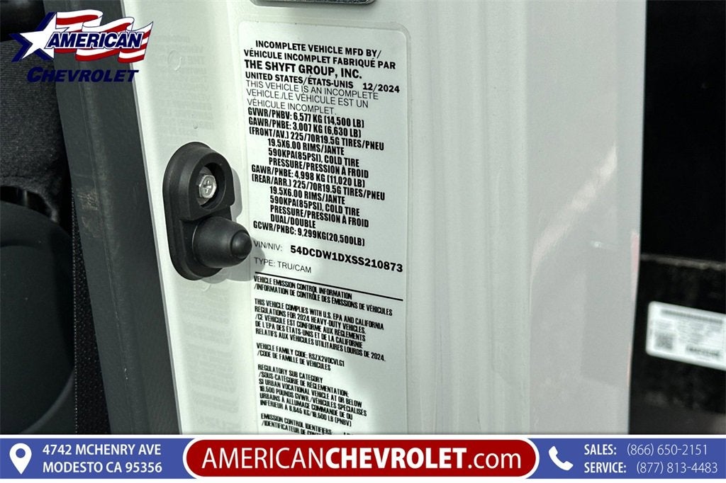 2025 Chevrolet Low Cab Forward 4500 Base