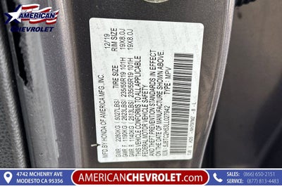 2020 Acura RDX w/Technology Pkg