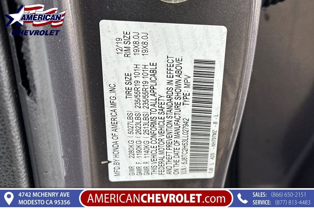 2020 Acura RDX w/Technology Pkg