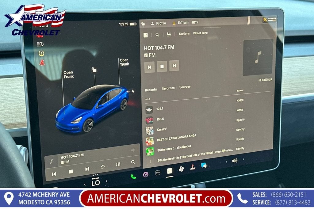 2020 Tesla Model 3 Standard Range Plus