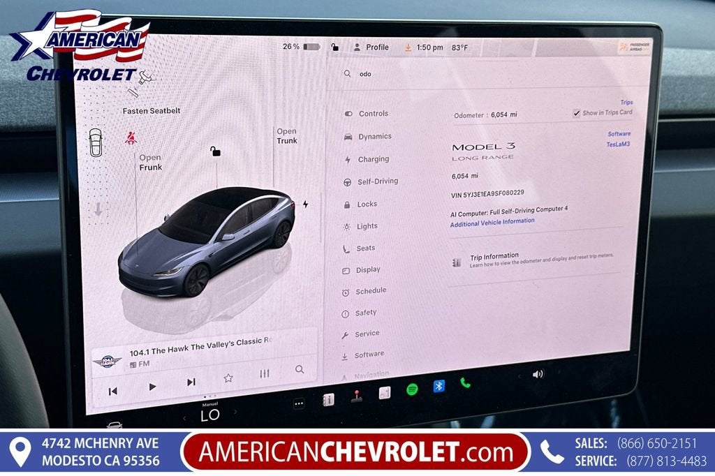 2025 Tesla Model 3 Long Range