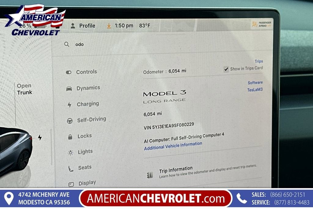 2025 Tesla Model 3 Long Range