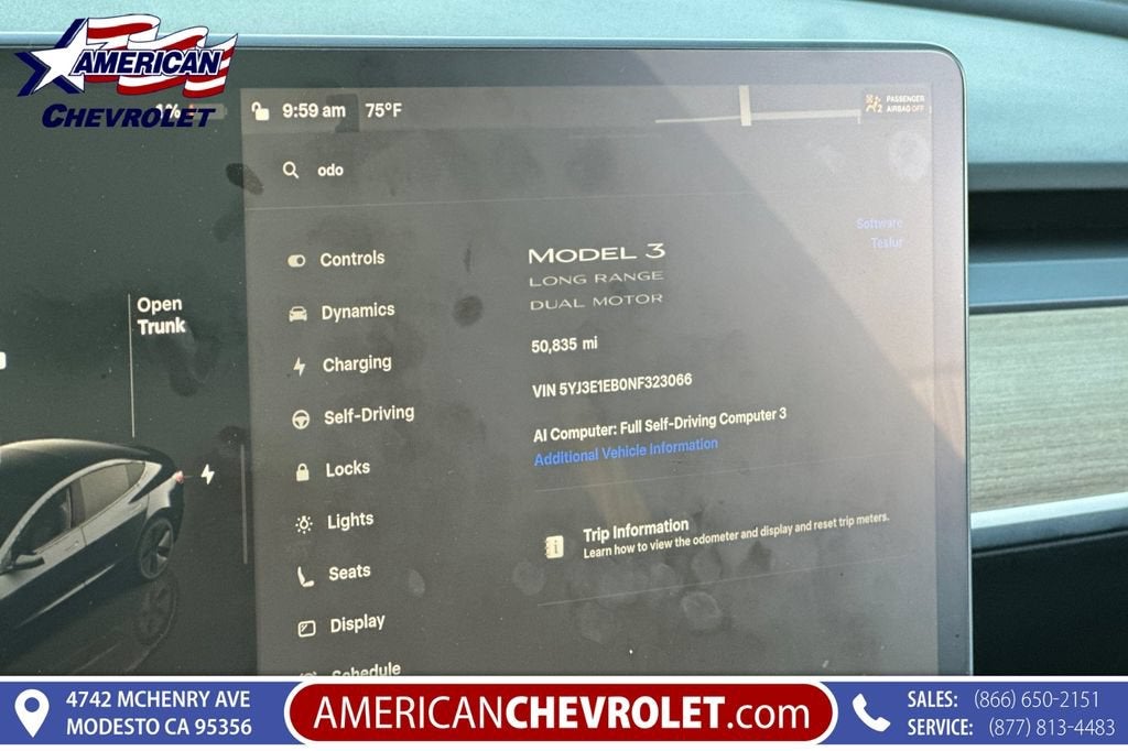 2022 Tesla Model 3 Long Range