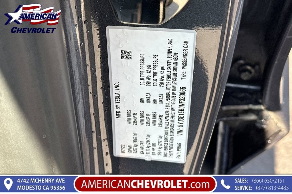 2022 Tesla Model 3 Long Range