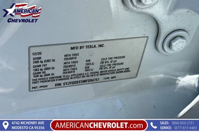 2021 Tesla Model Y Long Range