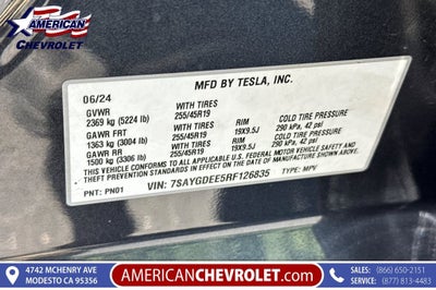 2024 Tesla Model Y Long Range