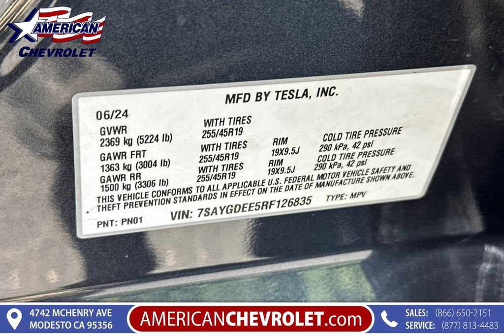 2024 Tesla Model Y Long Range