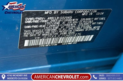 2025 Subaru Forester Wilderness