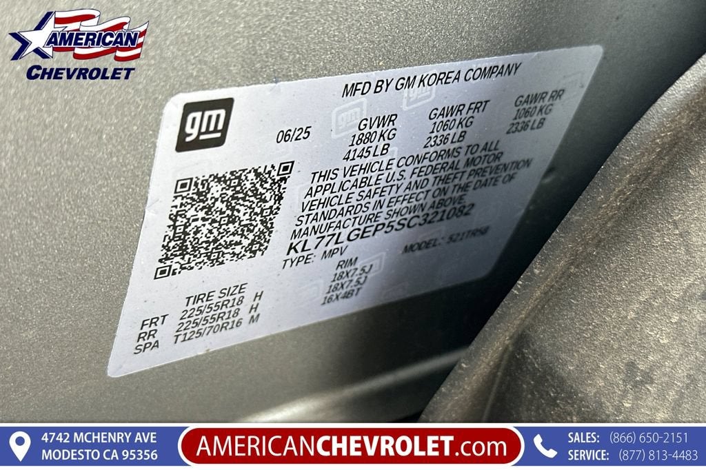 2025 Chevrolet Trax 1RS