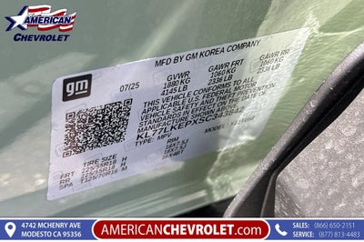 2025 Chevrolet Trax ACTIV