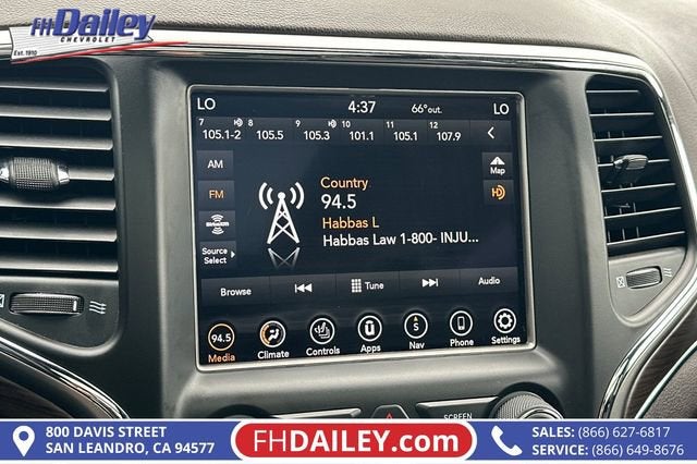 2018 Jeep Grand Cherokee Overland