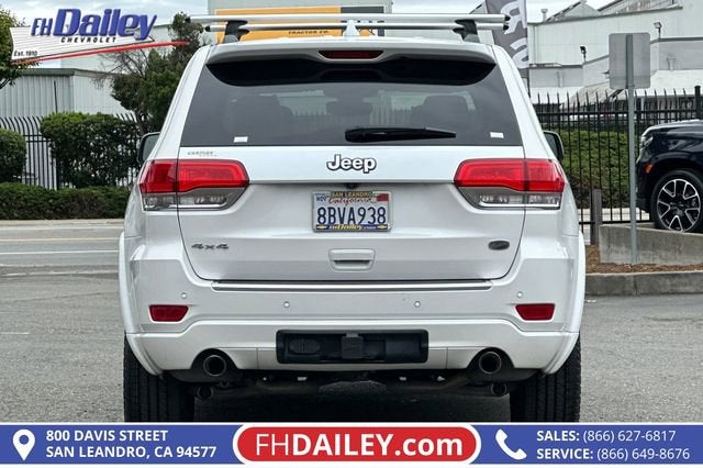 2018 Jeep Grand Cherokee Overland