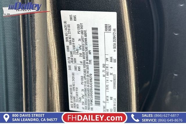 2018 Ford Escape SE