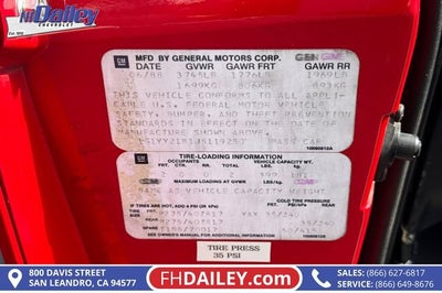 1988 Chevrolet Corvette Base