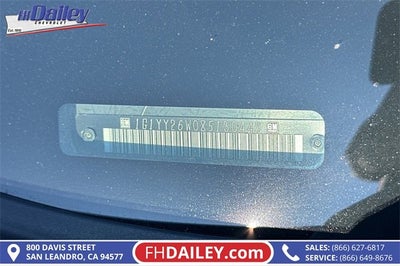 2008 Chevrolet Corvette 2DR CPE