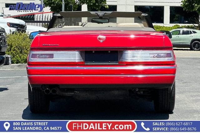 1993 Cadillac Allante' 2DR COUPE CONV