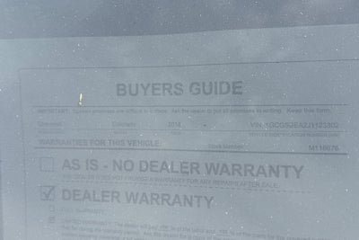 2018 Chevrolet Colorado 2WD Work Truck