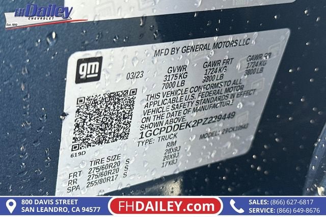 2023 Chevrolet Silverado 1500 LT