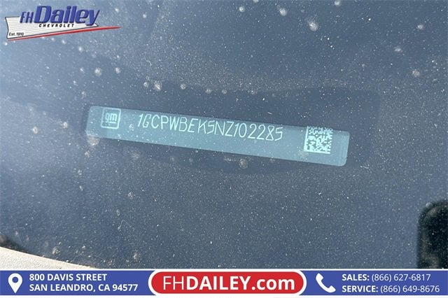 2022 Chevrolet Silverado 1500 LTD Custom