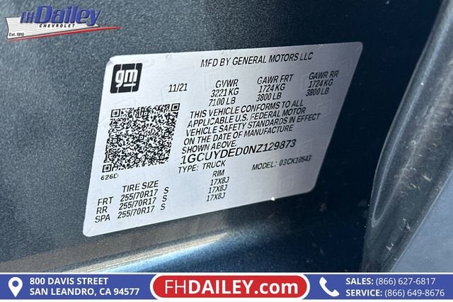 2022 Chevrolet Silverado 1500 LTD LT