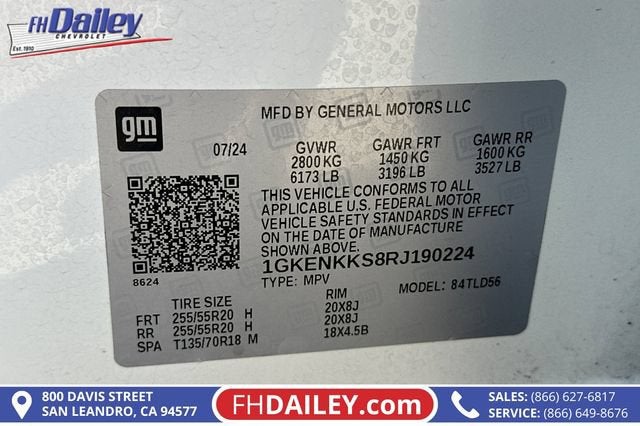 2024 GMC Acadia Elevation