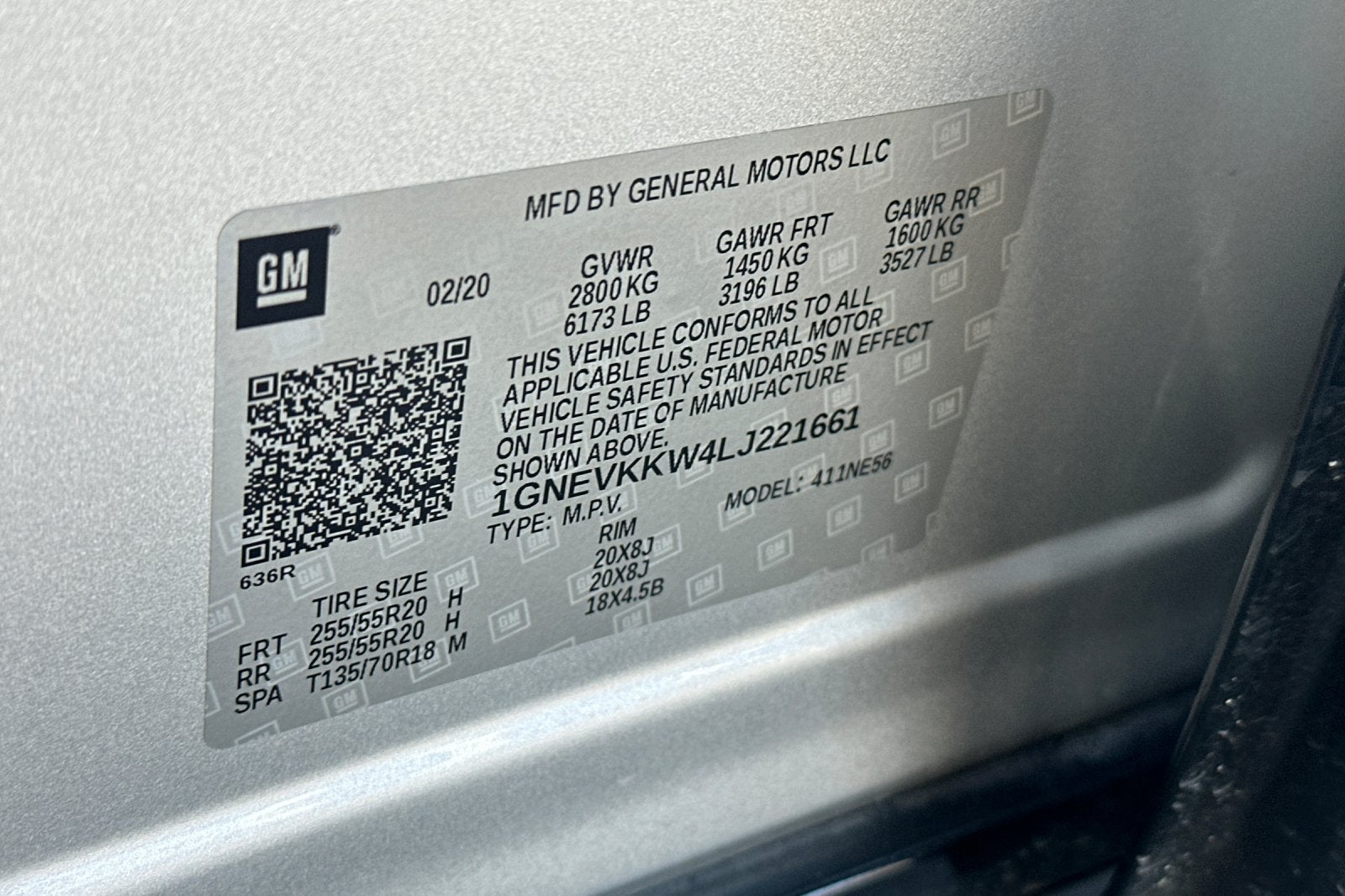 2020 Chevrolet Traverse Premier