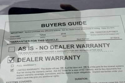 2018 Chevrolet Tahoe Premier